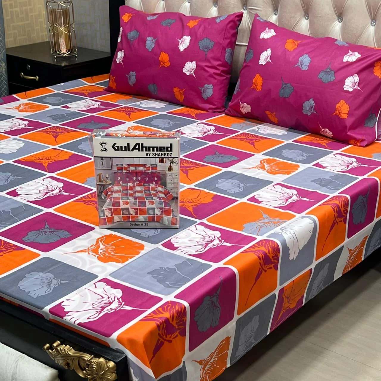 Fuchsia Bed Sheets — Bed Sheets · King · Pure Cotton