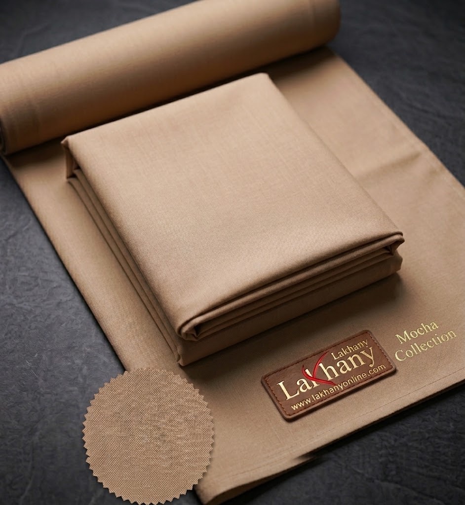 Lakhany — Rust — Unstitched · Wash & Wear