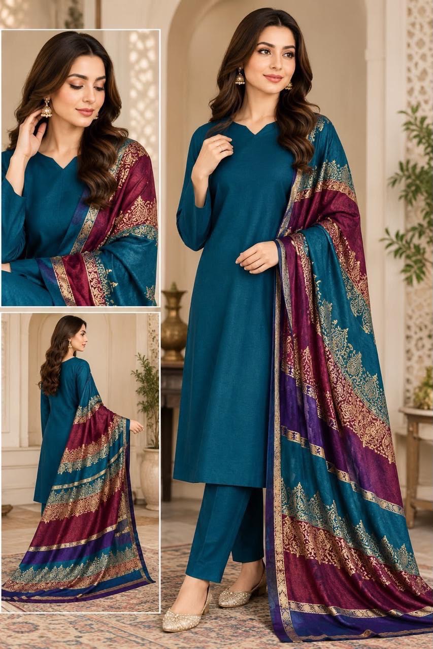Feroze—Bareeze — Unstitched · 3-Piece · Linen
