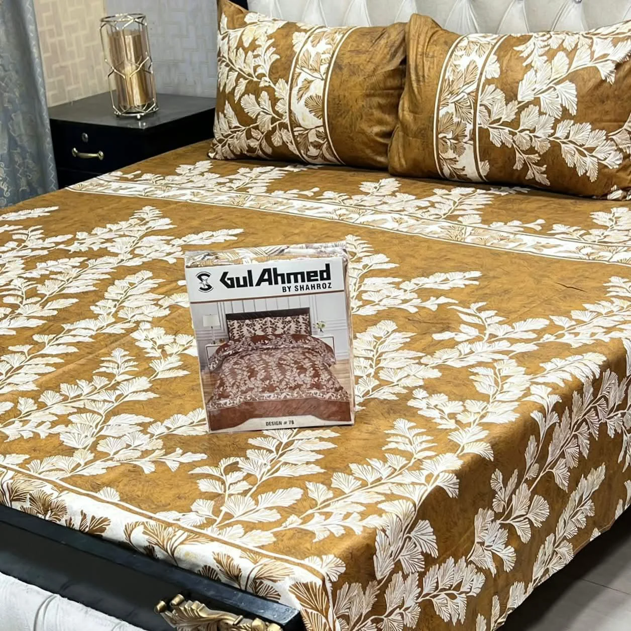 Mustard Bed Sheets — Bed Sheets · King · Cotton
